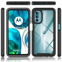 Panzer Hülle Handy Tasche 360 Grad TPU vollschutz mit Integriertem Displayschutz Motorola Moto G52 / G82