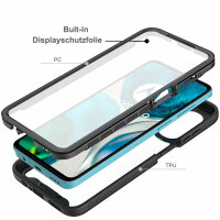 Panzer Hülle Handy Tasche 360 Grad TPU vollschutz mit Integriertem Displayschutz Motorola Moto G52 / G82