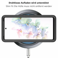 Panzer Hülle Handy Tasche 360 Grad TPU vollschutz mit Integriertem Displayschutz Google Pixel 7