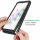 Panzer Hülle Handy Tasche 360 Grad TPU vollschutz mit Integriertem Displayschutz Google Pixel 7
