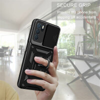 Oppo A16 Handyhülle Handy Tasche Hülle Outdoor Case Back TPU Silikon Bumper