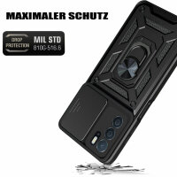 Oppo A16 Handyhülle Handy Tasche Hülle Outdoor Case Back TPU Silikon Bumper
