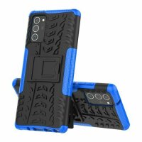 Handy Tasche für SAMSUNG Galaxy Hülle Handyhülle Schutzhülle Outdoor Case Schale Note20 N980 / Note20 5G N981 Blau