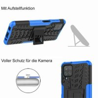 Handy Tasche für SAMSUNG Galaxy Hülle Handyhülle Schutzhülle Outdoor Case Schale Note20 N980 / Note20 5G N981 Blau