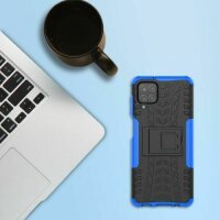 Handy Tasche für SAMSUNG Galaxy Hülle Handyhülle Schutzhülle Outdoor Case Schale Note20 N980 / Note20 5G N981 Blau