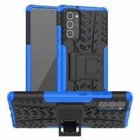Handy Tasche für SAMSUNG Galaxy Hülle Handyhülle Schutzhülle Outdoor Case Schale Note20 N980 / Note20 5G N981 Blau