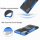 Handy Tasche für SAMSUNG Galaxy Hülle Handyhülle Schutzhülle Outdoor Case Schale Note20 N980 / Note20 5G N981 Blau