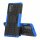 Handy Tasche für SAMSUNG Galaxy Hülle Handyhülle Schutzhülle Outdoor Case Schale Note20 N980 / Note20 5G N981 Blau