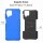 Handy Tasche für SAMSUNG Galaxy Hülle Handyhülle Schutzhülle Outdoor Case Schale Note20 N980 / Note20 5G N981 Blau