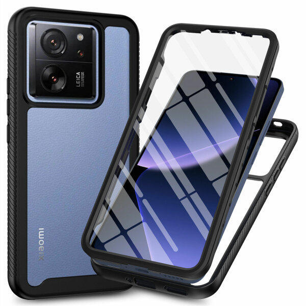 360 Grad Hülle mit eingebautem Displayschutz für Xiaomi 13T / 13T Pro Handyhülle