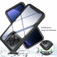360 Grad Hülle mit eingebautem Displayschutz für Xiaomi 13T / 13T Pro Handyhülle