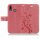 Huawei Handy Tasche Handyhülle Schutz Hülle Blumen Flip Cover Buch Case Etui Huawei P Smart 2019 / Honor 10 Lite Rosa