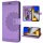 Handyhülle Hülle für Xiaomi POCO M4 Pro 4G, Handy Tasche Schutz Flip Case Schale Lila