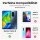 Xiaomi Hülle mit Band Schutzhülle Handykette Silikon Handy Tasche mit Schnur Neu Xiaomi Redmi Note 9 Rosa