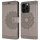 Handyhülle für Apple iPhone 14 Pro Max – Mandala Case Grau