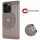 Handyhülle für Apple iPhone 14 Pro Max – Mandala Case Grau