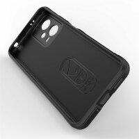 Hülle für Xiaomi Handyhülle Outdoor Case Handy Tasche Silikon Back Cover Bumper Schwarz Poco X5 / Redmi Note 12 5G