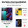 Hülle für Xiaomi Handyhülle Outdoor Case Handy Tasche Silikon Back Cover Bumper Schwarz Poco X5 / Redmi Note 12 5G