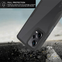 360°Grad Hülle Xiaomi Redmi Note 12 Pro /Poco X5 Pro Handyhülle mit Displayschut Schwarz