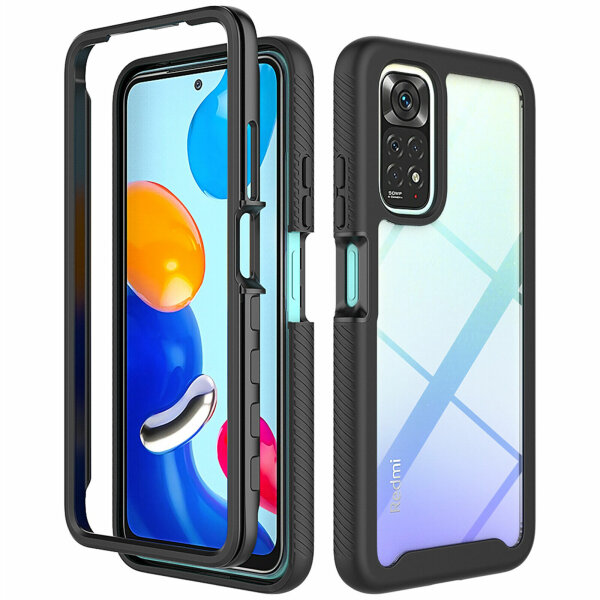 Hülle für Xiaomi Redmi Note 11 / 11S, Handy Tasche Silikon Case Cover Bumper TPU