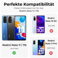 Hülle für Xiaomi Redmi Note 11 / 11S, Handy...