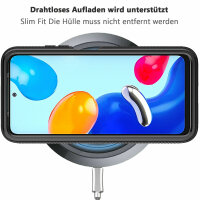 Hülle für Xiaomi Redmi Note 11 / 11S, Handy Tasche Silikon Case Cover Bumper TPU
