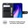 Xiaomi, Handy Tasche Handyhülle Schutzhülle Hülle Flipcase Klapphülle Etui Case Xiaomi Redmi Note 8 ( 2021 ) Schwarz