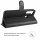 Xiaomi, Handy Tasche Handyhülle Schutzhülle Hülle Flipcase Klapphülle Etui Case Xiaomi Redmi Note 8 ( 2021 ) Schwarz