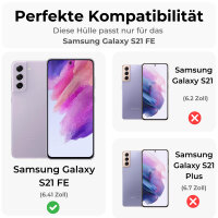 Handyhülle Für Samsung S21 FE Handy Tasche...