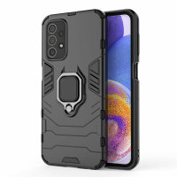 betterfon Ring Case Samsung A23 5G Hülle Handyhülle Stoßfest 360° Drehbarer Ring Schwarz