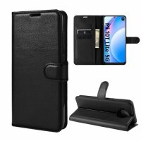 Xiaomi, Handy Tasche Handyhülle Schutzhülle Hülle Flipcase Klapphülle Etui Case Xiaomi Mi 10T Lite Schwarz