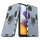 Hülle für Samsung Galaxy A22 5G, Schutzhülle Handy Tasche Ring Case Silikon TPU Türkis