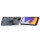 Hülle für Samsung Galaxy A22 5G, Schutzhülle Handy Tasche Ring Case Silikon TPU Türkis