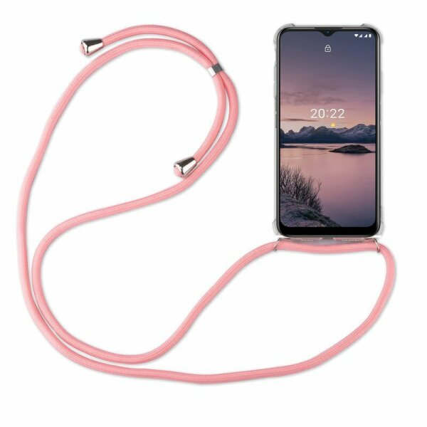 Handykette Nokia G11 / G21 Handyhülle mit Band Schutz Hülle Kordel Handy Tasche