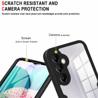 Handy Tasche für Samsung Galaxy A34 5G 360° Grad Handyhülle mit Displayschutz