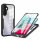 Handy Tasche für Samsung Galaxy A34 5G 360° Grad Handyhülle mit Displayschutz