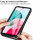 Handy Tasche für Samsung Galaxy A34 5G 360° Grad Handyhülle mit Displayschutz