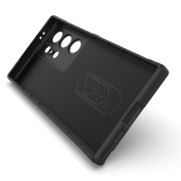 Hülle für Samsung A14 A34 A54 S23 FE S24 Handyhülle Outdoor Case Cover Bumper Schwarz Galaxy S24 Ultra