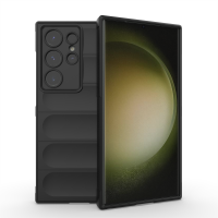 Hülle für Samsung A14 A34 A54 S23 FE S24 Handyhülle Outdoor Case Cover Bumper Schwarz Galaxy S24 Ultra