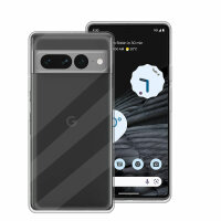 Google Pixel 7 Pro Transparent Hülle Handy Tasche +PANZERSCHUTZGLAS 9H