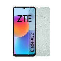 ZTE Blade A52 Handyhülle Transparent Hülle Handy Tasche +PANZERSCHUTZGLAS 9H