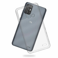 ZTE Blade A52 Handyhülle Transparent Hülle Handy Tasche +PANZERSCHUTZGLAS 9H