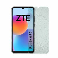 ZTE Blade A52 Handyhülle Transparent Hülle Handy Tasche +PANZERSCHUTZGLAS 9H