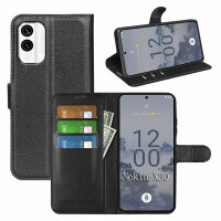 Handyhülle Nokia X30 Handy Tasche Flip Cover Wallet...