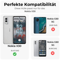 Handyhülle Nokia X30 Handy Tasche Flip Cover Wallet Case Schutz Hülle Etui