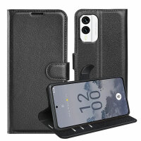 Handyhülle Nokia X30 Handy Tasche Flip Cover Wallet Case Schutz Hülle Etui