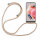 Handykette für Xiaomi Redmi Note 12 4G Handyhülle mit Band Hülle mit Kordel TPU Beige / Braun