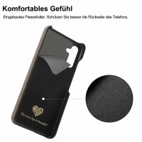 Hülle Handyhülle Stoßfeste Handy Tasche Ultra-Dünn Case Leder Bumper für Samsung Galaxy A15 Grau