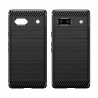 Google Pixel 7A Carbon Hülle Outdoor Case Back Cover Handy Tasche Handyhülle