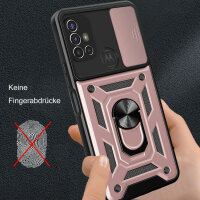 Outdoor Panzer Hülle Motorola Moto G10 G20 G30 Handyhülle mit Kameraschutz Ring Rosegold